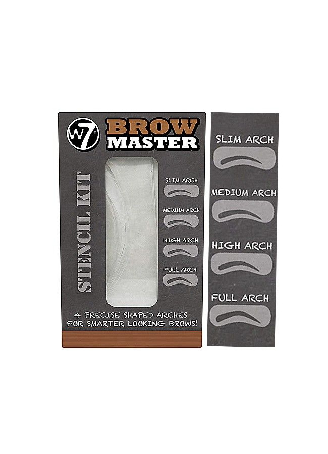 W7 BROW MASTER STENCIL KIT