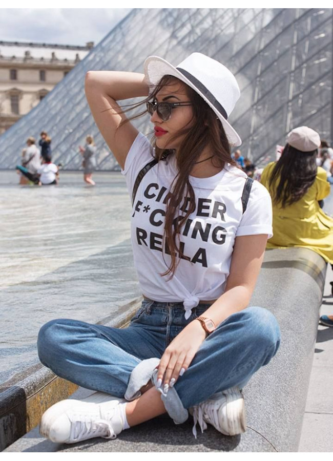 F* CINDERELLA WHITE T-SHIRT