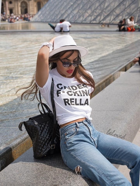 F* CINDERELLA WHITE T-SHIRT