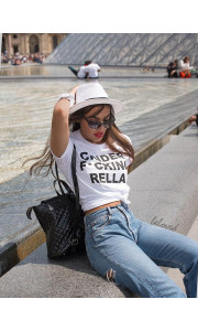 F* CINDERELLA WHITE T-SHIRT