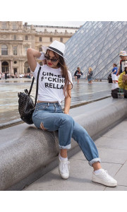 F* CINDERELLA WHITE T-SHIRT