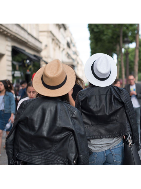 STRAW SUMMER HAT (2 COLOURS)