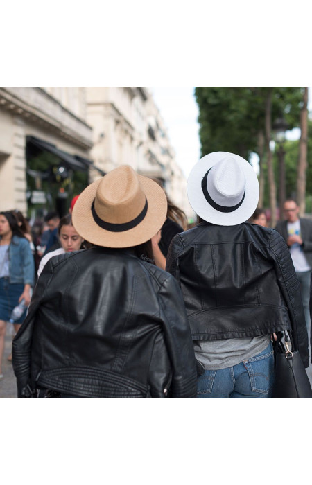 STRAW SUMMER HAT (2 COLOURS)