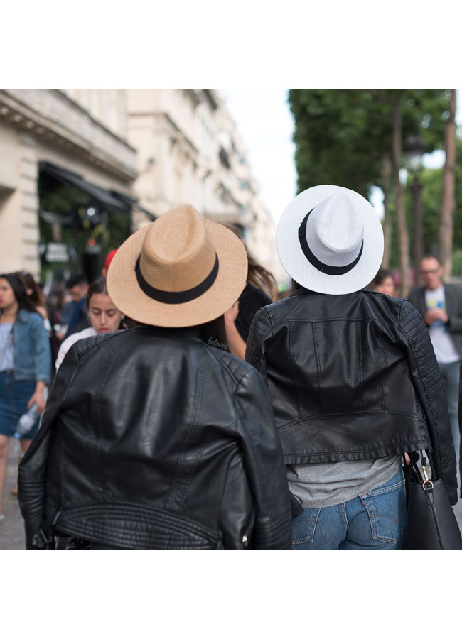 STRAW SUMMER HAT (2 COLOURS)