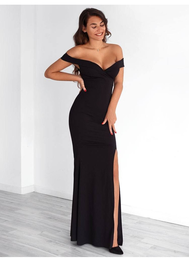 GILDA BLACK MAXI DRESS