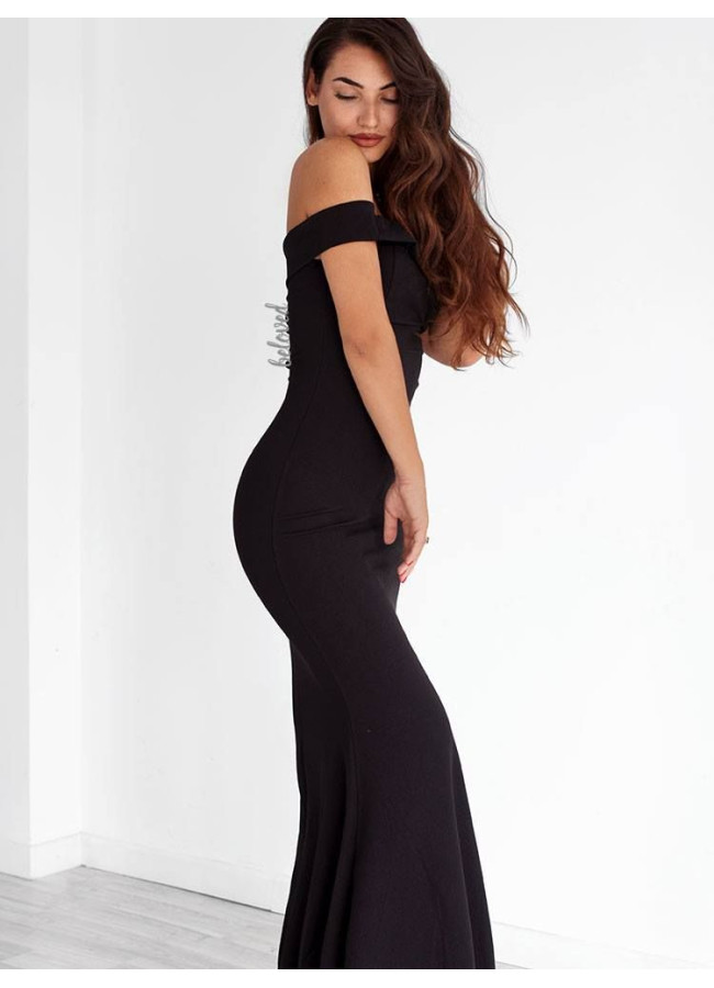 GILDA BLACK MAXI DRESS