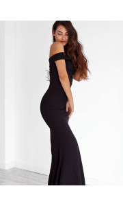 GILDA BLACK MAXI DRESS