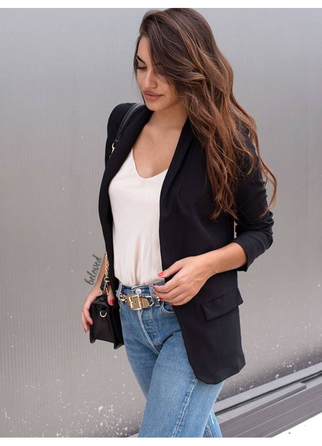 KRISTIA BLACK BLAZER