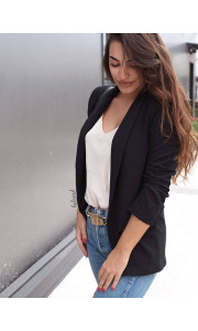 KRISTIA BLACK BLAZER