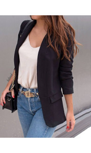 KRISTIA BLACK BLAZER