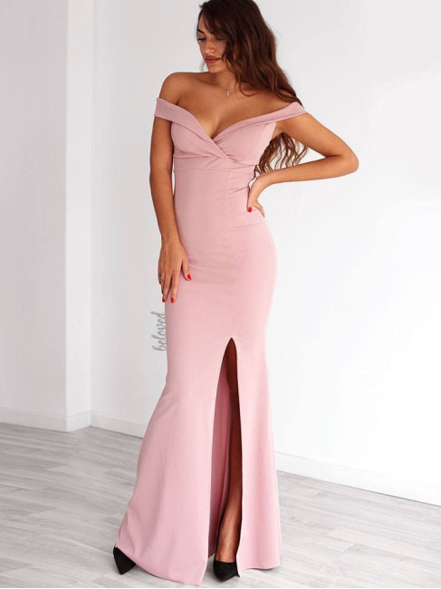 GILDA PINK MAXI DRESS