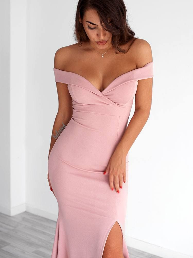 GILDA PINK MAXI DRESS