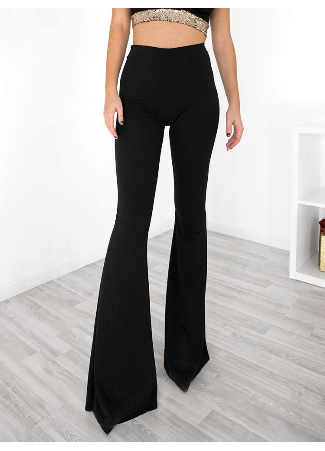 ANGELINA BLACK BELL PANTS