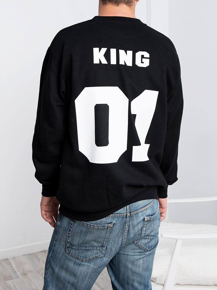 KING 01 & QUEEN 01 SWEATSHIRT set