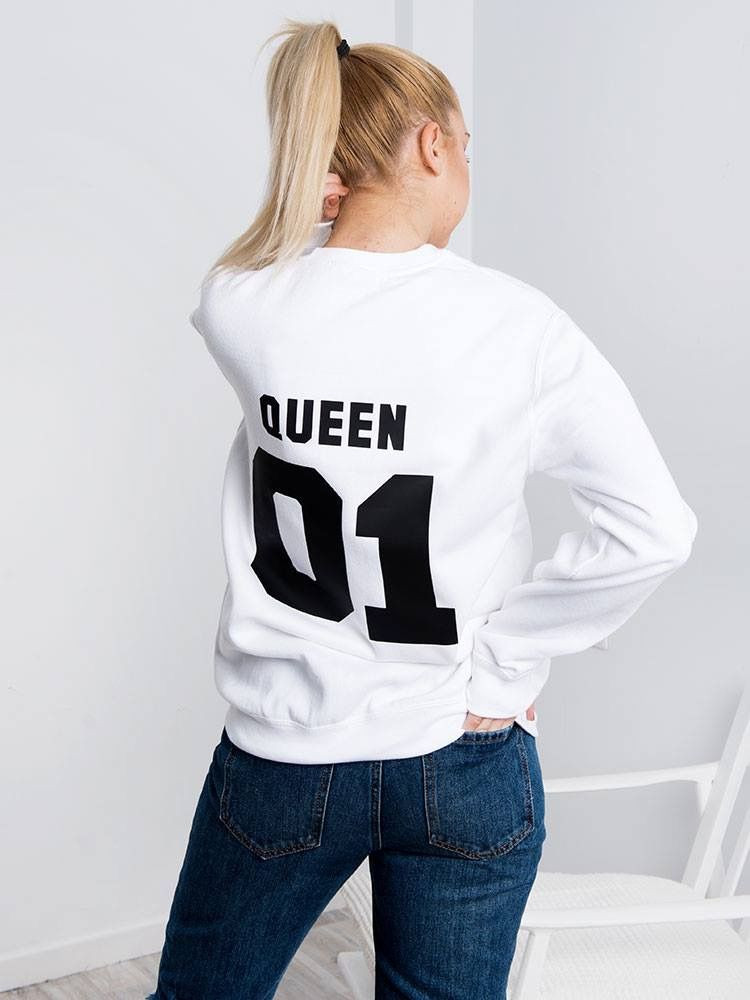KING 01 & QUEEN 01 SWEATSHIRT set