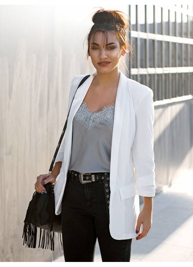 KRISTIA WHITE BLAZER