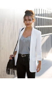 KRISTIA WHITE BLAZER