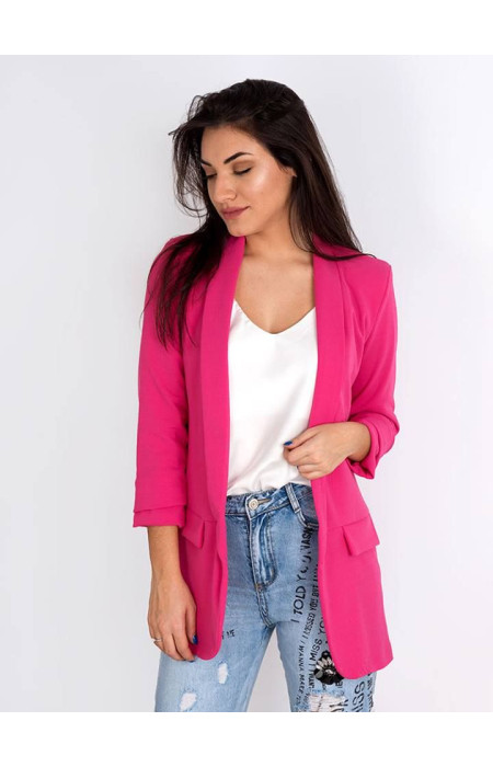 KRISTIA FUSCIA BLAZER