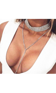 CHUNKY STRASS CHOKER