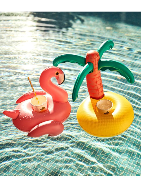 INFLATABLE DRINK HOLDER TROPICAL
