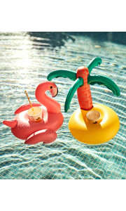 INFLATABLE DRINK HOLDER TROPICAL