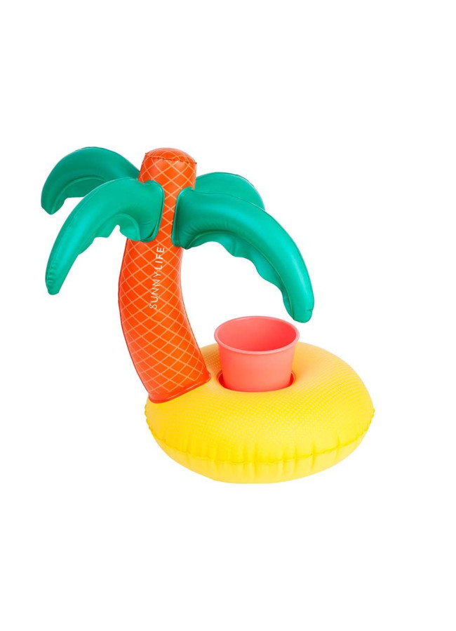 INFLATABLE DRINK HOLDER TROPICAL