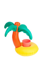 INFLATABLE DRINK HOLDER TROPICAL