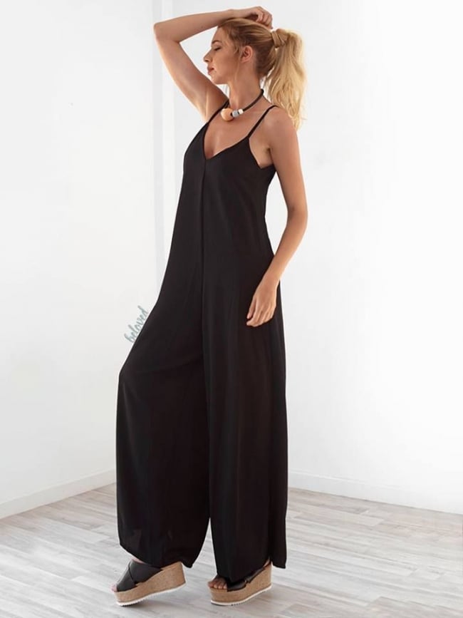 LUCY BLACK PLAYSUIT