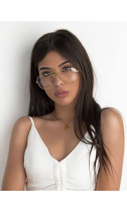 CLEAR GOLD AVIATOR