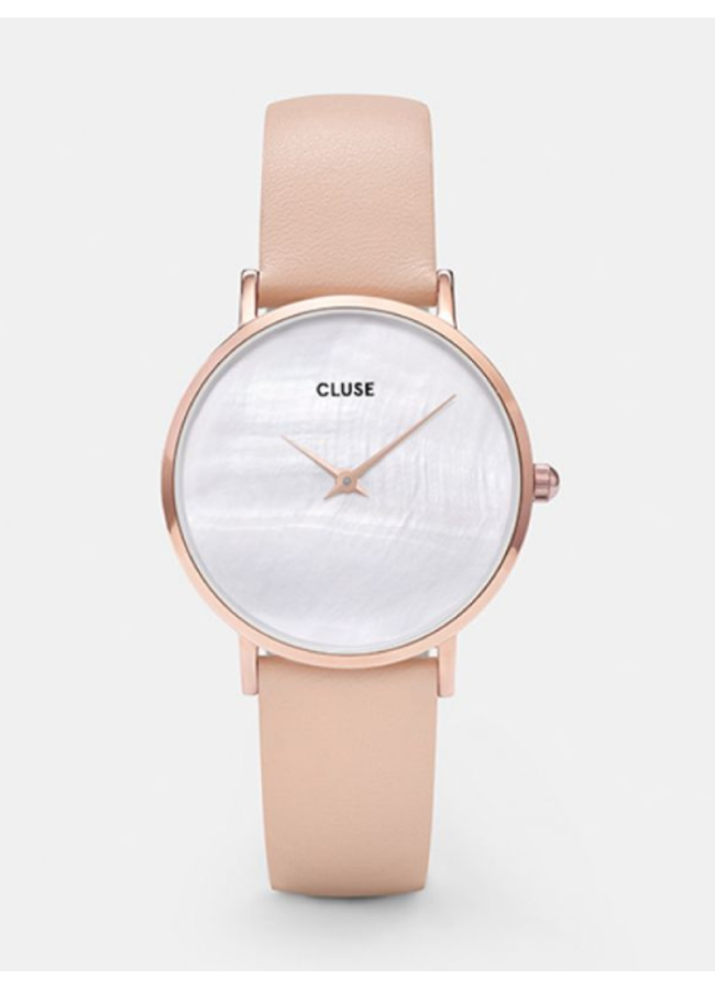 CLUSE MINUIT LA PERLE ROSE GOLD WHITE PEARL/NUDE CL30059