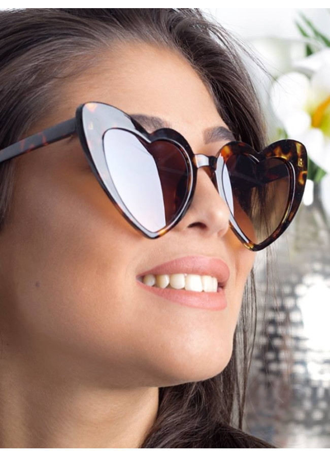 HEART LEOPARD SUNNIES