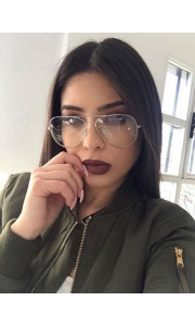 CLEAR SILVER AVIATOR 02