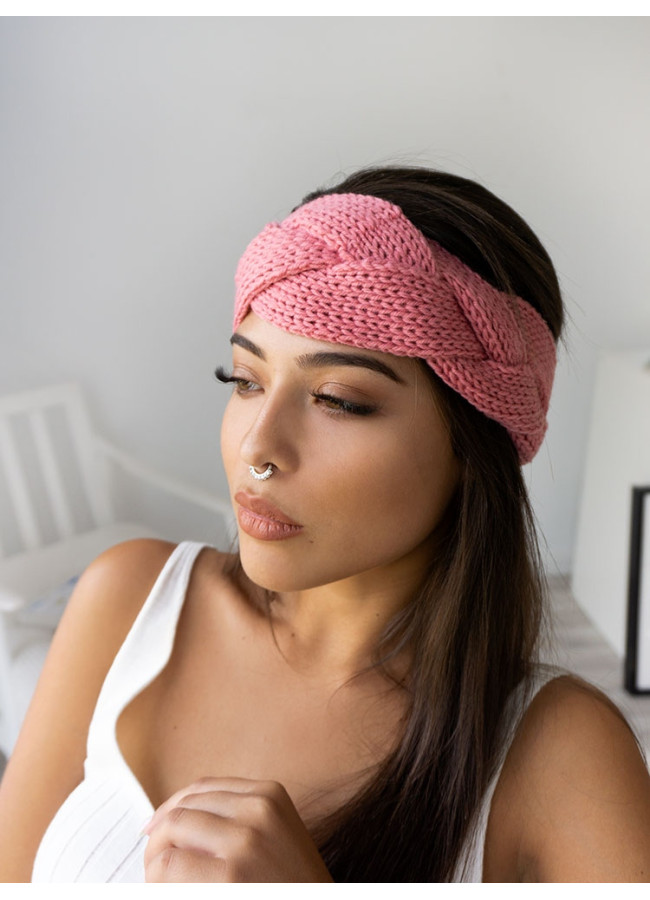 BRAID PINK HEADBAND