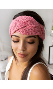 BRAID PINK HEADBAND