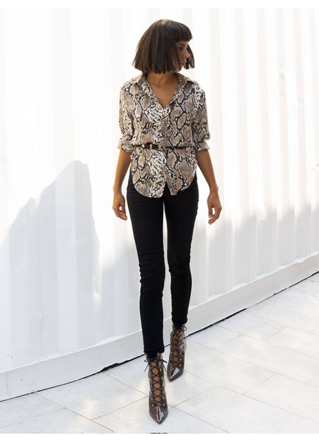EVA SNAKE PRINT SHIRT