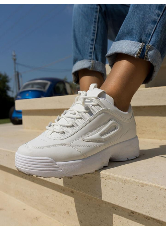 SHARK WHITE SNEAKERS