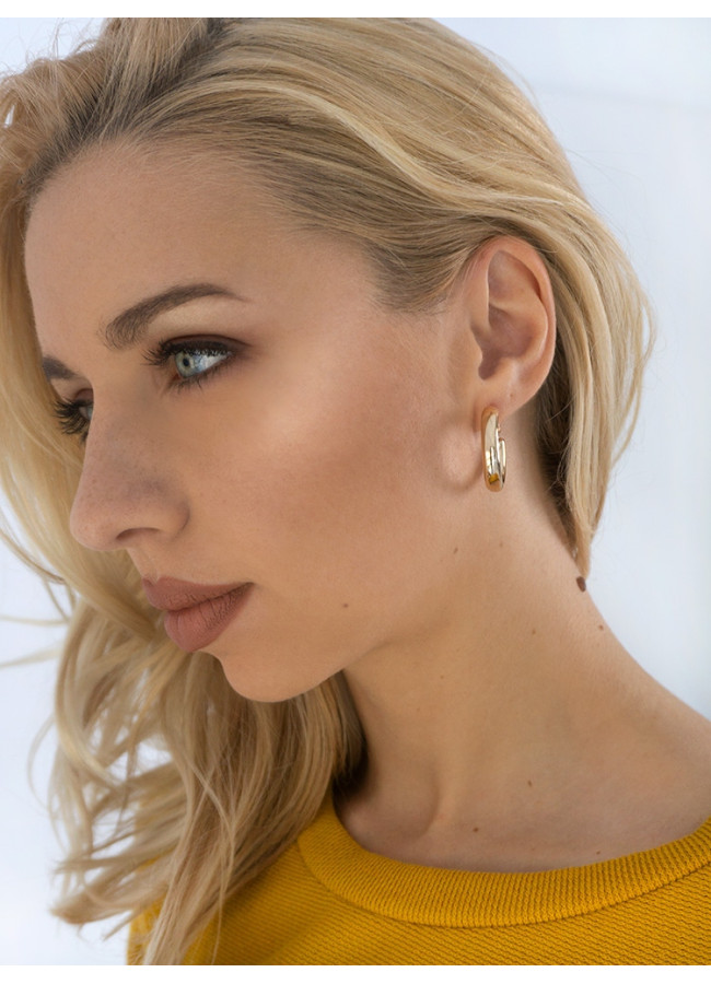ALESSANDRA BOLD HOOP EARRINGS