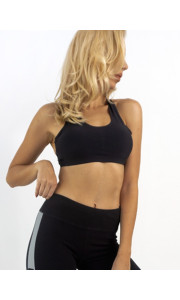 JOJO BLACK ATHLETIC BUSTIER