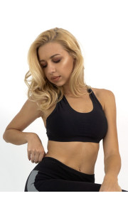 JOJO BLACK ATHLETIC BUSTIER