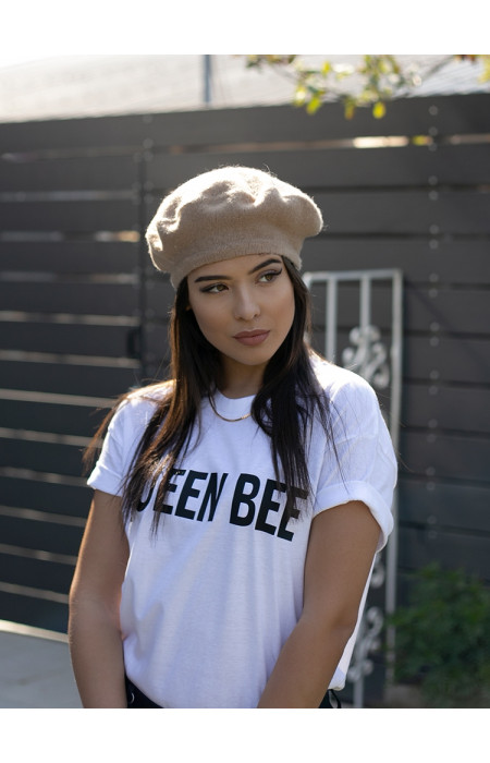 BEIGE RETRO BERET