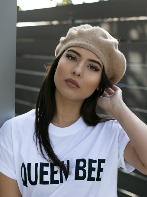 BEIGE RETRO BERET