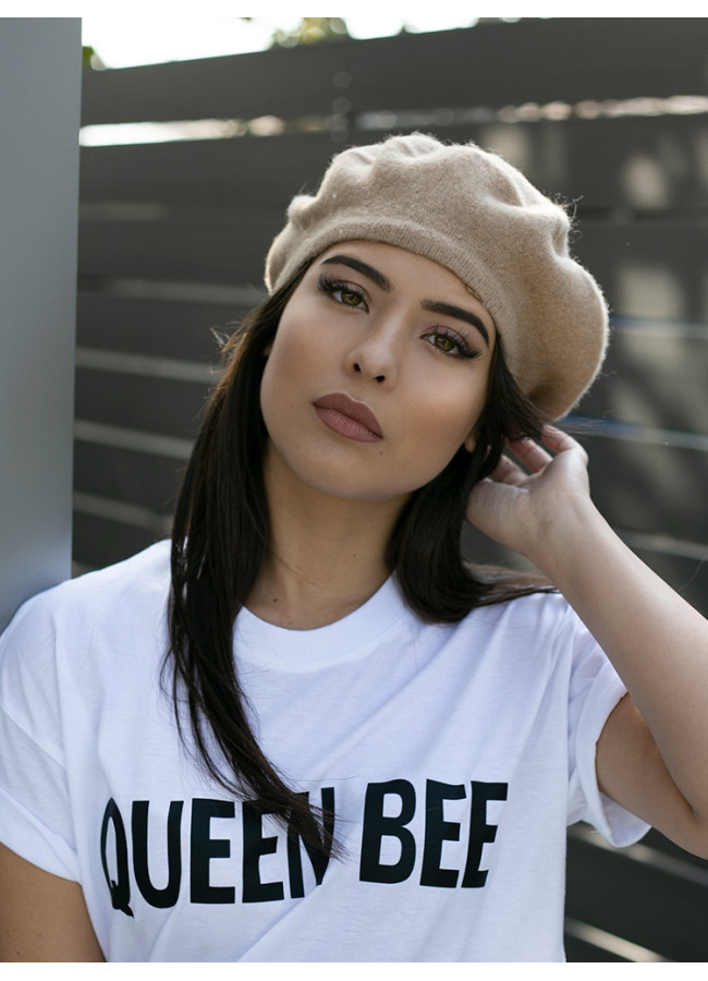 BEIGE RETRO BERET