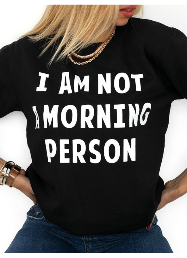 MORNING PERSON BLACK