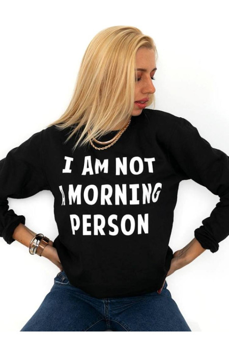 MORNING PERSON BLACK