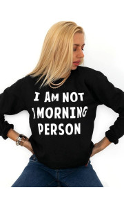 MORNING PERSON BLACK