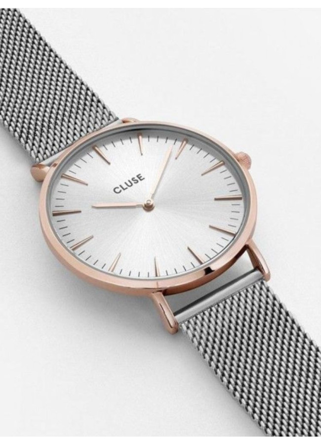 Cluse La Boheme Mesh Rose Gold/Silver CL18116