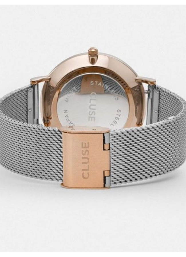 Cluse La Boheme Mesh Rose Gold/Silver CL18116