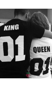 KING & QUEEN T-SHIRT set