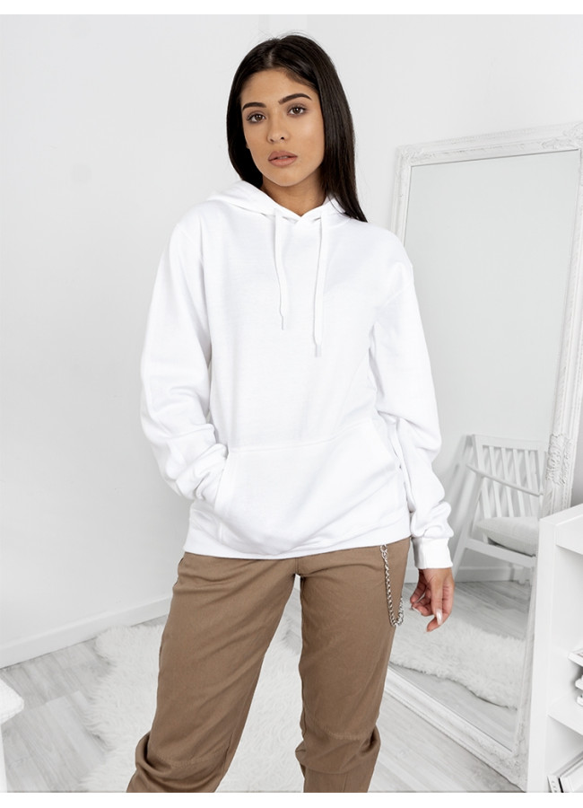 THE BASIC WHITE HOODIE