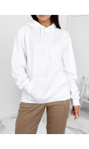 THE BASIC WHITE HOODIE